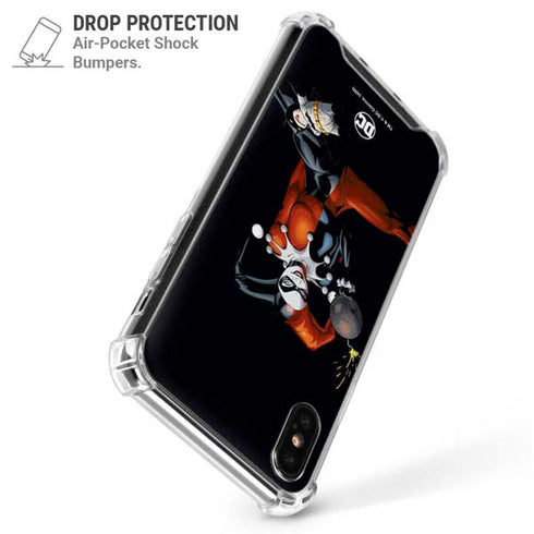DC Comics Harley Quinn Playfull Pose iPhone XS Max Clear Case